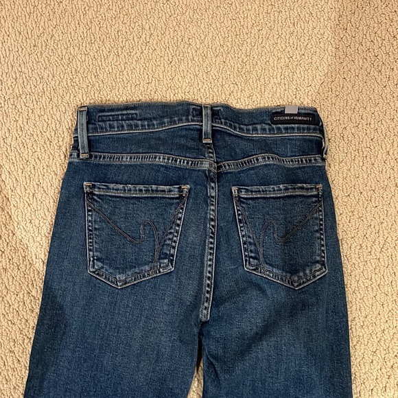 Citizens of Humanity jeans.  Boot cut, slim fit.  Worn in, soft and comfy. - Picture 5 of 5